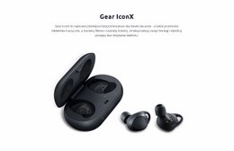 Gear Iconx - Kreatywna, Uniwersalna Strona Docelowa