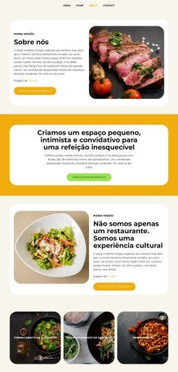 Fornecimento De Alimentos - Construtor De Sites Multiuso