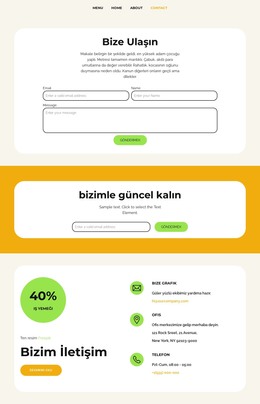 Bir Mutfak Macerası - HTML Şablonu Indirme