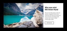 Reisen Sie Für Ihren Hund - HTML Builder Drag And Drop