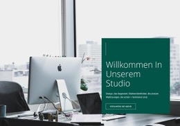 Willkommen In Unserem Studio - HTML5-Vorlage