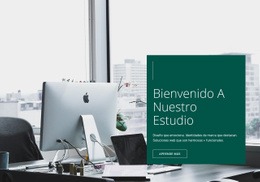 Bienvenido A Nuestro Estudio - HTML Layout Builder