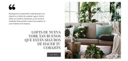 Diseño Web Gratuito Para Habitación Doméstica Interior