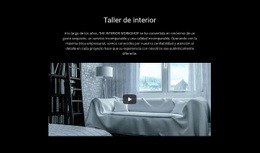 Taller De Interior: Maqueta De Sitio Web Fácil De Usar