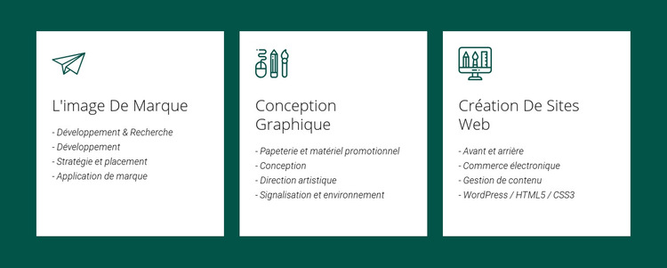 La stratégie de marque intelligente est essentielle aujourd'hui Modèle de site Web