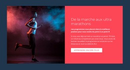 Ultra Marathons – Modèle Créatif Polyvalent