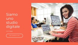 Creiamo Prodotti Digitali Moderni Modello CSS Gratuito