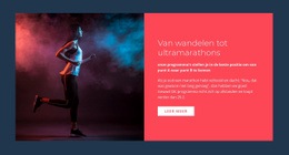 Premium Website-Ontwerp Voor Ultra Marathons