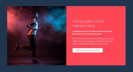 Ultra Maratonlar - Yaratıcı Çok Amaçlı Şablon