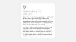 Webová Stránka Pro Karta S Textem Na Pozadí