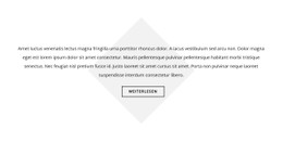 Der Text Liegt Auf Der Raute CSS-Vorlage