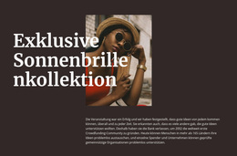 Handgemachte Brille – Schönes WordPress-Theme