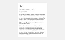 Tema De WordPress Multipropósito Para Tarjeta Con Texto En El Fondo