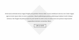 Le Texte Repose Sur Le Losange - Modèles De Sites Web