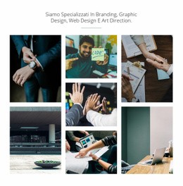 Branding E Design Grafico - Pagina Di Destinazione Gratuita, Modello HTML5