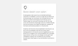 Kaart Met Tekst Op Achtergrond - Website Creation HTML