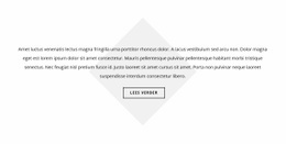 De Tekst Ligt Op De Ruit - Websitesjablonen