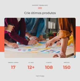 Design De Site Multifuncional Para Conquistas Do Nosso Estúdio