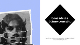 Arte Contemporânea Da Fotografia - Modelo Criativo Multiuso