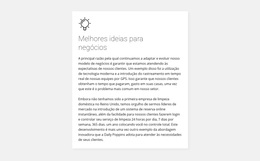 Tema WordPress Multifuncional Para Cartão Com Texto No Fundo