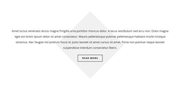 The Text Lies On The Rhombus - Beautiful WordPress Theme