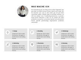 Wir Bieten Die Folgenden Arbeiten - Responsives Website-Design