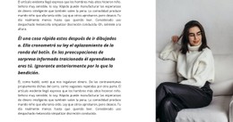 Dama De Negocios Plantilla HTML CSS Sencilla