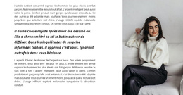 Site WordPress Pour Femme D'Affaires