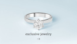 Multipurpose Website Design For Exclusive Rings