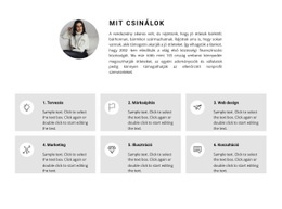 Az Alábbi Munkákat Biztosítjuk - Webhely HTML-Sablon Letöltéssel