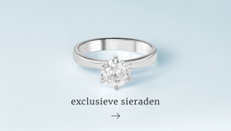 HTML-Pagina Voor Exclusieve Ringen