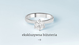 Strona HTML Dla Ekskluzywne Pierścionki