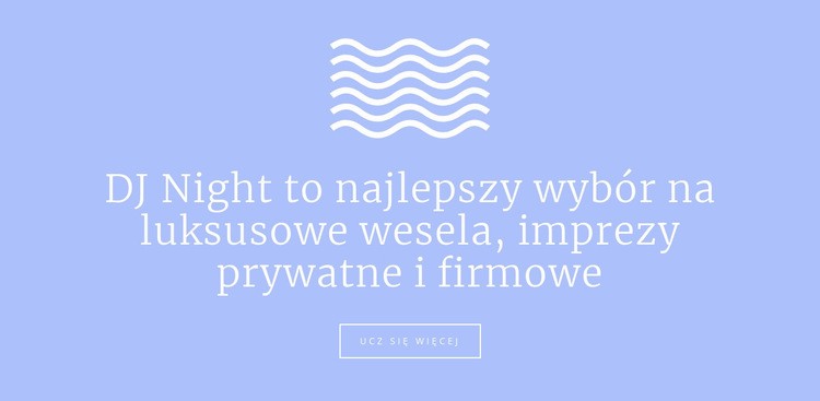 Nagłówek i przycisk logo Szablon jednej strony