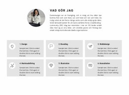 Vi Tillhandahåller Följande Arbete - Personlig Mall