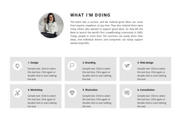 We Provide The Following Work - Best WordPress Theme