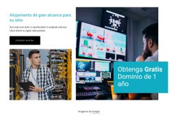 Obtenga Un Dominio De 1 Año Gratis - Creador De Sitios Web Profesional