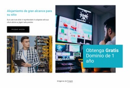 Obtenga Un Dominio De 1 Año Gratis - Plantilla De Sitio Web Personal