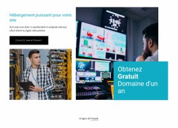 Obtenez Un Domaine Gratuit D'Un An - Conception De Sites Web Gratuite