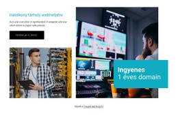 Ingyenes 1 Éves Domain - Ingyenes Webhelytervezés