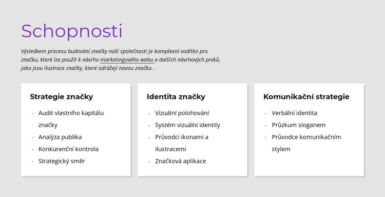 Carability Šablona CSS