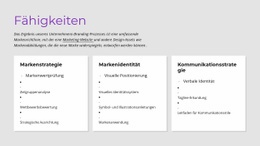Site-Design Für Fahrleistungen