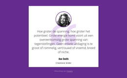 Getuigenissen Met Groot Icoon - Sjabloon Voor Bestemmingspagina'S