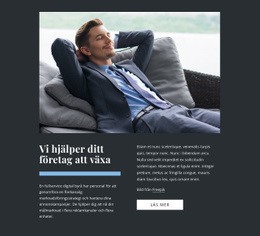 Vi Växer Företag - Bästa Designen Av Webbplatsmall