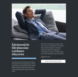 İşletmeleri Büyütüyoruz Temel CSS Şablonu