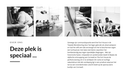 Plaats Speciaal - HTML-Codesjabloon