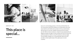 Place Special - Personal Website Template