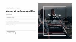 Wo Finden Sie Uns? – Inspiration Für HTML5-Vorlagen