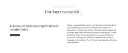 Creador De Sitios Web Exclusivo Para Texto Sobre Nosotros