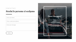 Dove Trovarci - Modello Joomla Professionale