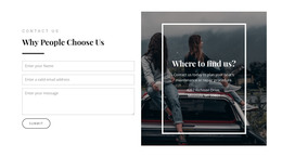 Where To Find Us - Beautiful WordPress Theme